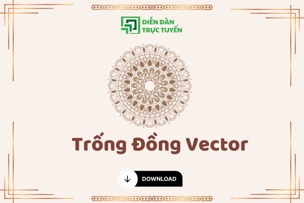 Trống Đồng Vector