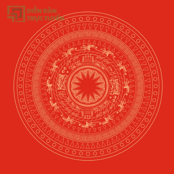 Mẫu Trống Đồng Vector Họa Tiết Truyền Thống