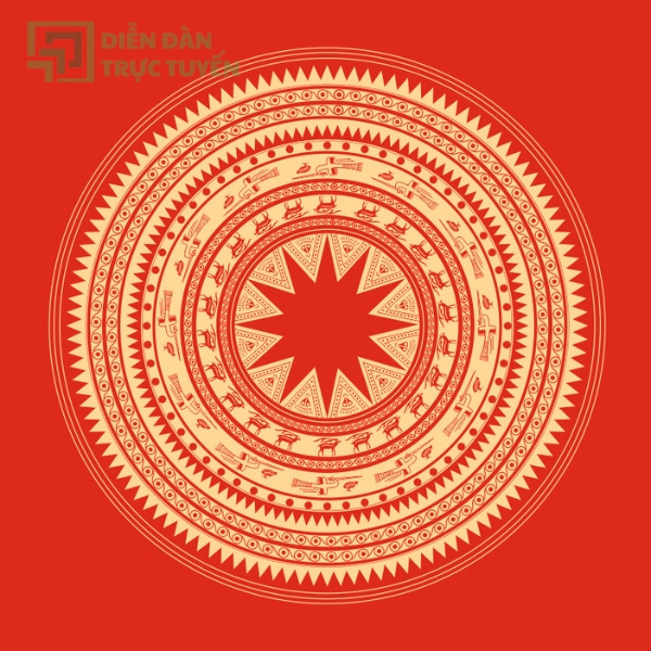 Mẫu Trống Đồng Vector 