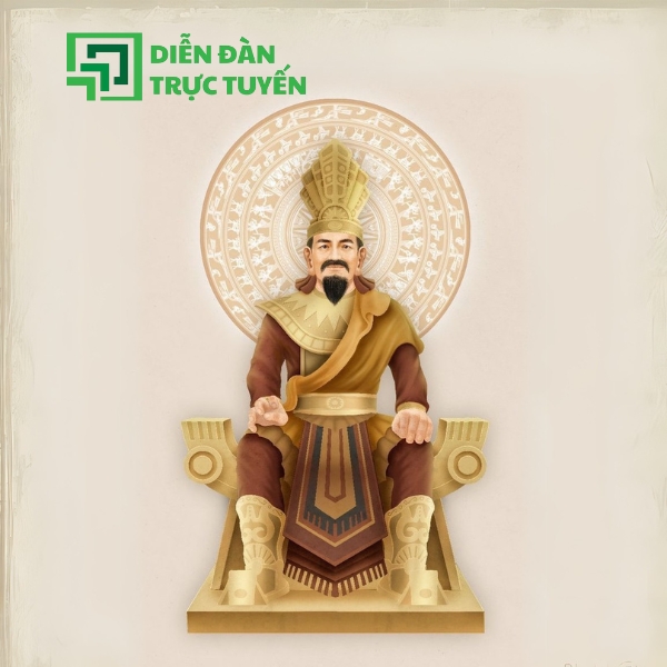 Mẫu Vector Trang Trọng Giỗ Tổ Hùng Vương