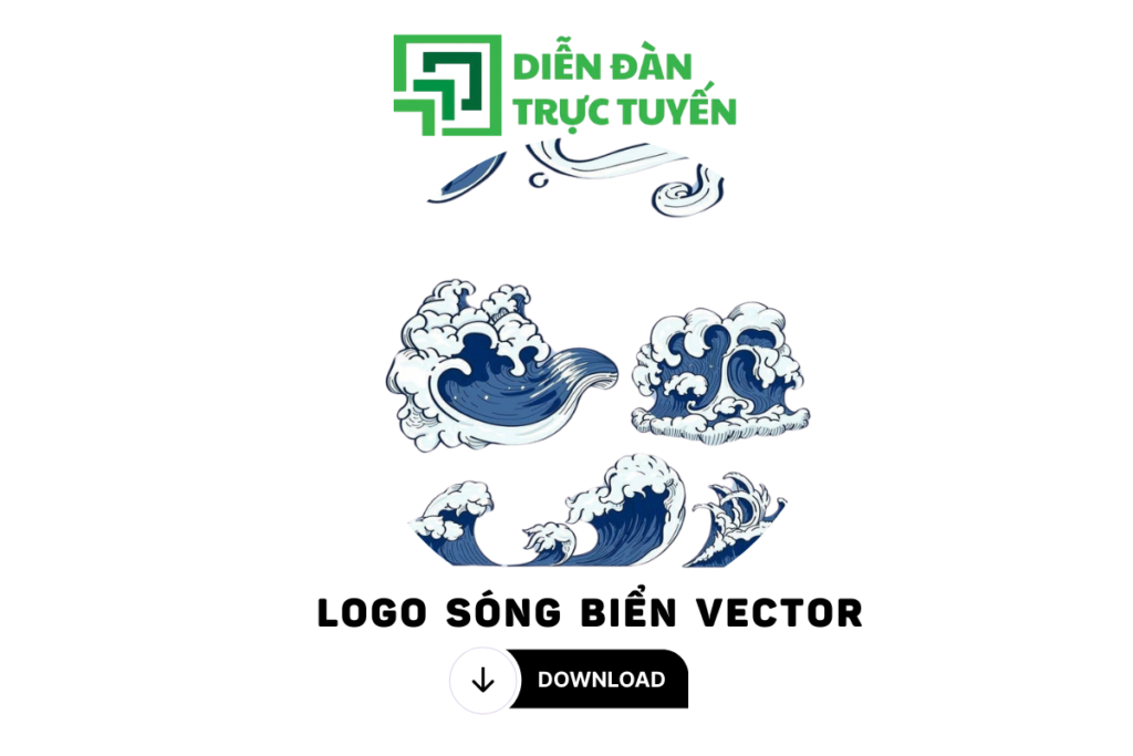 Sóng Biển Vector