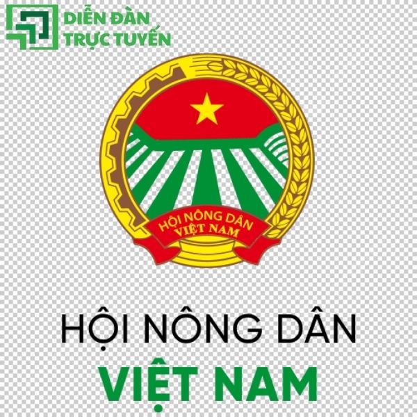 Mẫu Logo Hội Nông Dân Việt Nam File JPG