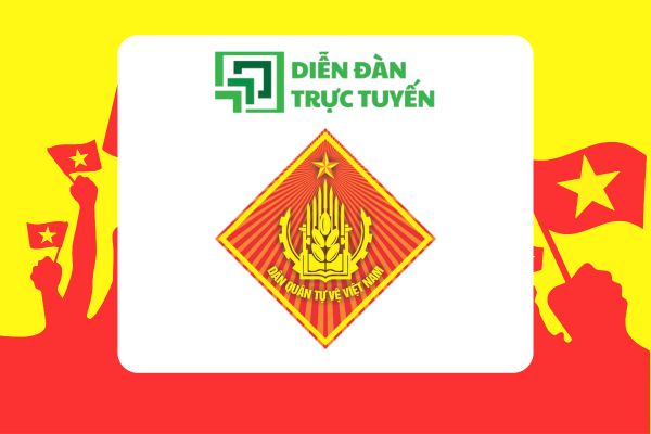 avatar logo dân quân tự vệ Việt Nam