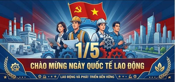 Background 30/4 - 1/5 đẹp mắt cho bài đăng mạng xã hội
