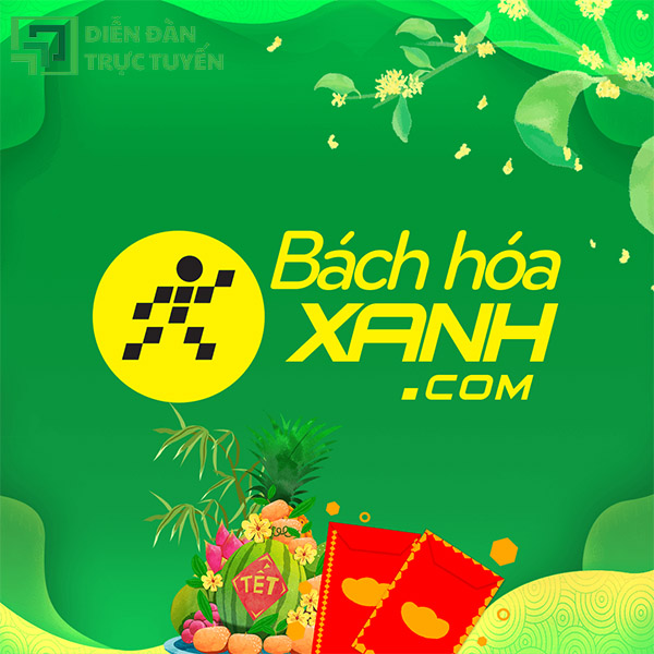 Logo Bách Hóa Xanh Vector Dành Cho Thiết Kế Poster, Banner