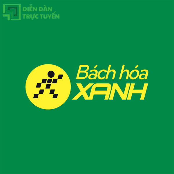 Logo Chuẩn Thương Hiệu Bách Hóa Xanh Vector