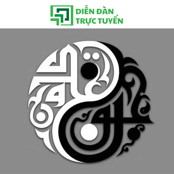 Hình Ảnh Âm Dương Bát Quái Vector File Gốc Chất Lượng Cao