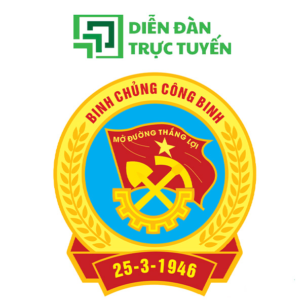 Logo Binh Chủng Công Binh Vector Thiết Kế Sắc Nét, Chuẩn Quân Đội