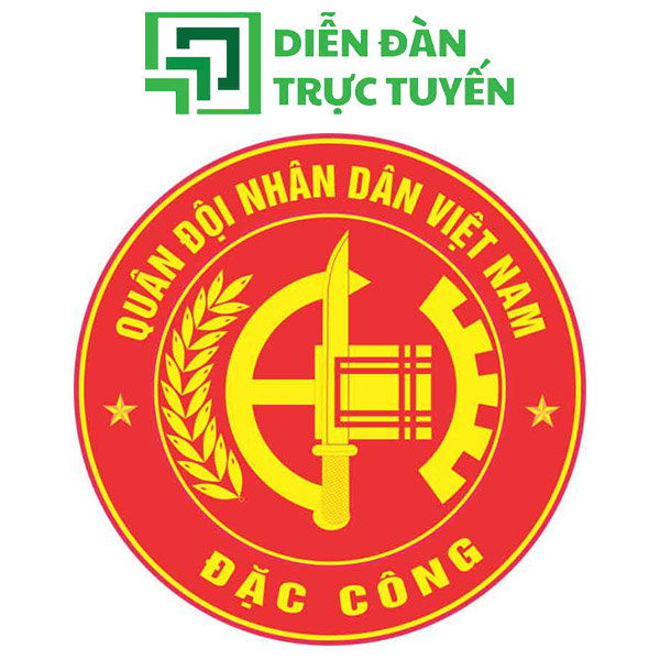 Logo Binh Chủng Đặc Công Vector Sử Dụng Trong Truyền Thông Quân Đội 