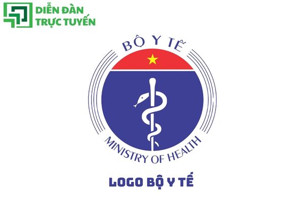 Logo bộ y tế vector