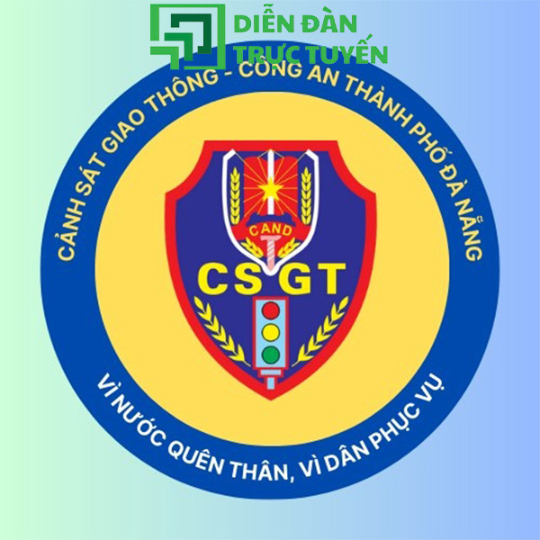 Logo Cảnh Sát Giao Thông Vector Dành Cho Slide – Văn Bản