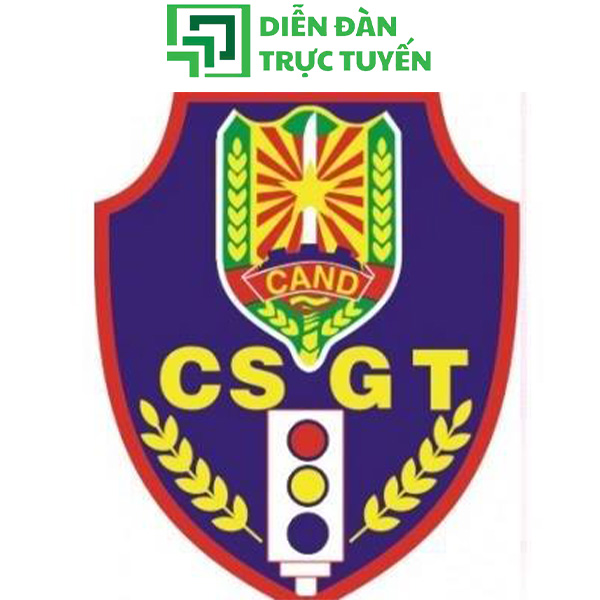 Logo Cảnh Sát Giao Thông Vector File AI, EPS Chuẩn Ngành