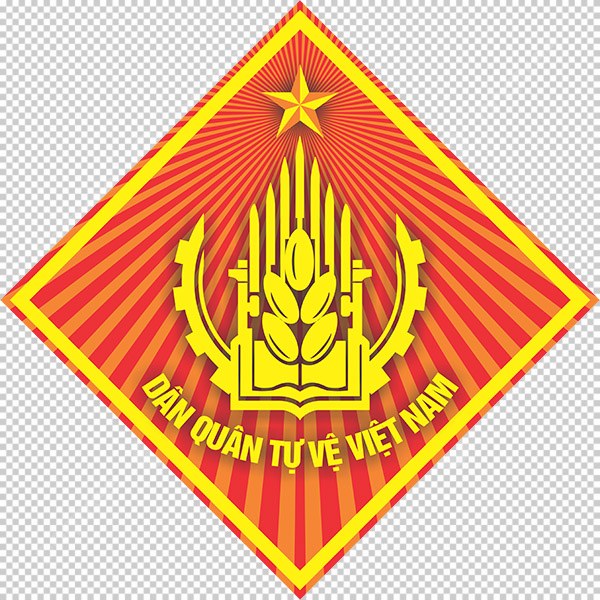 Logo Dân Quân Tự Vệ Việt Nam Vector Mới Nhất 2025 Miễn Phí