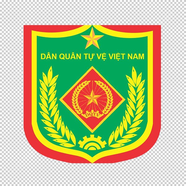 Logo Dân Quân Tự Vệ Việt Nam Vector Biểu Tượng Chính Thức