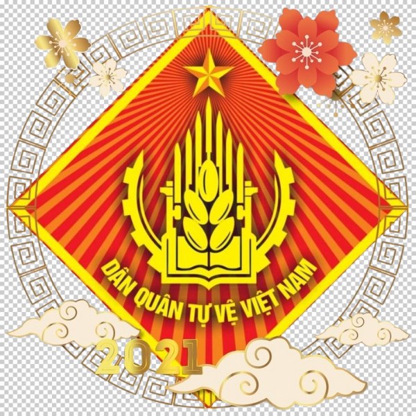 Logo Dân Quân Tự Vệ Vector PNG, SVG, EPS