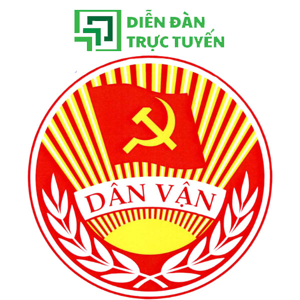 Mẫu vector logo dân vận đẹp và chuyên nghiệp