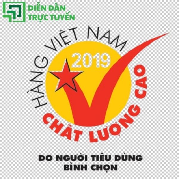 Logo hàng việt nam chất lượng cao do người tiêu dùng bình chọn
