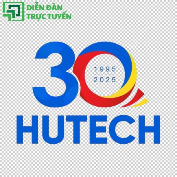 Logo Hutech kỉ niệm 30 năm thành lập