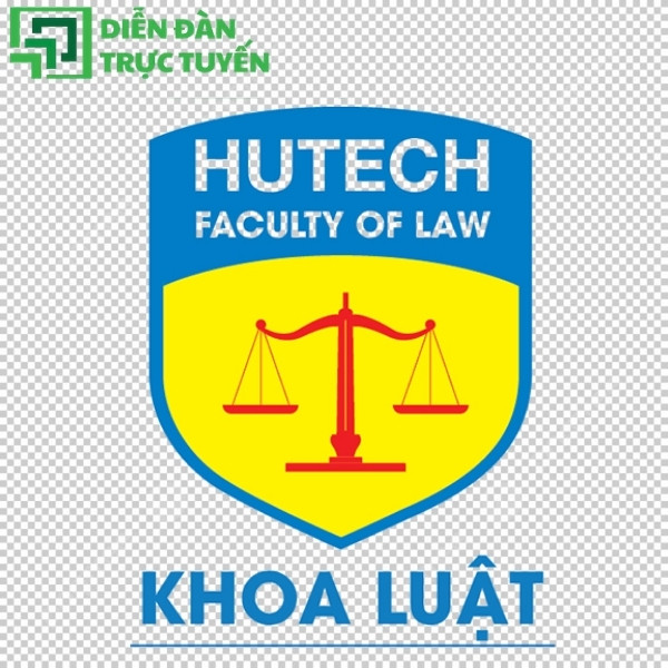 Logo Đại học Hutech - Khoa luật