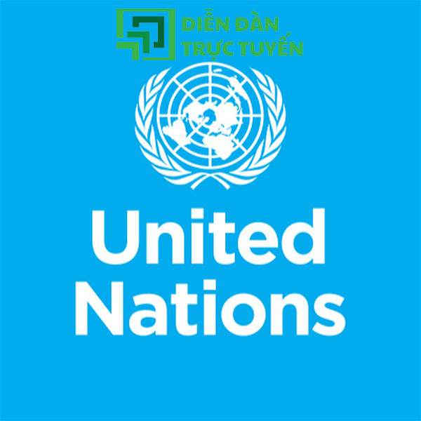 Logo Liên Hợp Quốc Vector Dùng Cho Slide, Poster Hội Thảo