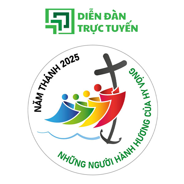 Logo Năm Thánh 2025 Thiết Kế Theo Mẫu Gốc 