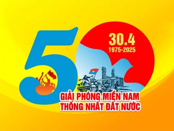 Logo 50 Năm Ngày Giải Phóng Miền Nam 30/4/1975 – 30/4/2025