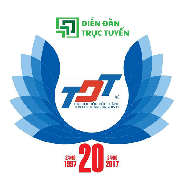 Logo TDT Vector Dành Cho Slide Báo Cáo, Thuyết Trình