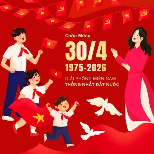 Tải mẫu thông báo nghỉ lễ 30/4 – 1/5 với định dạng AI, EPS, PNG chất lượng cao