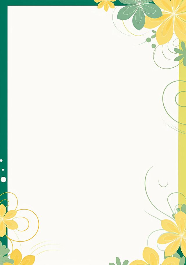 Khung Hoa Vector Đơn Giản Mà Thanh Lịch