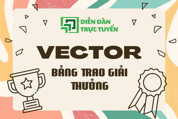 Avatar Bảng Trao Giải Thưởng Vector