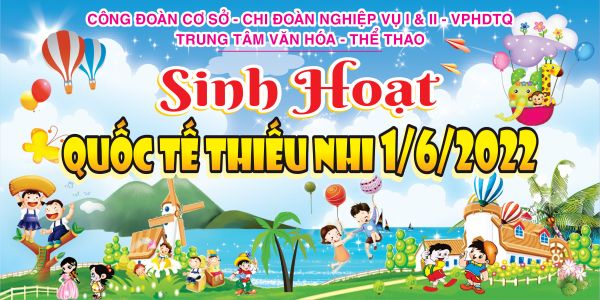 Mẫu Backdrop 1-6 Cho Ngày Hội Của Bé