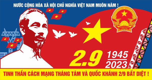 Mẫu Backdrop 2/9 Độc Quyền – Trang Trọng 