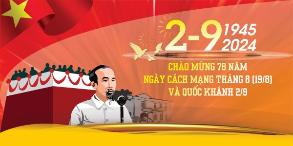 Backdrop 2/9 Đầy Sắc Đỏ – Thể Hiện Tinh Thần Dân Tộc 