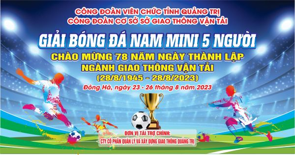 Backdrop Bóng Đá Cho Lễ Khai Mạc Giải Đấu