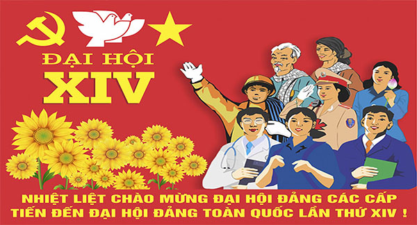 Tải Backdrop Đại Hội Đảng Miễn Phí Cho Đơn Vị Cơ Sở