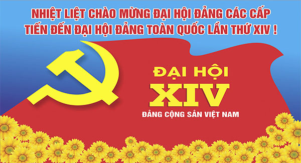 Mẫu Backdrop Đại Hội Đảng File Vector Dễ Dùng