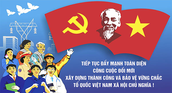 Backdrop Đại Hội Đảng File Thiết Kế Chuyên Nghiệp