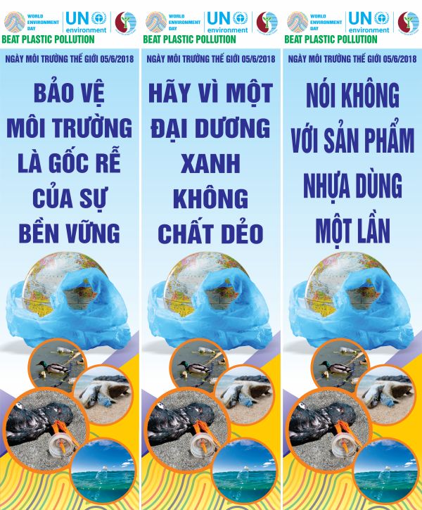 Băng Rôn Hưởng Ứng Ngày Môi Trường Thế Giới