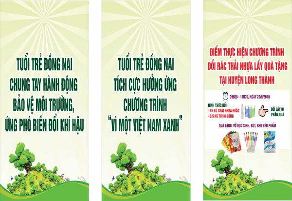 Mẫu Băng Rôn Nâng Cao Ý Thức Bảo Vệ Môi Trường