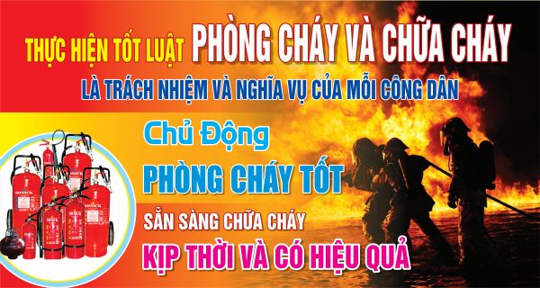Thiết Kế Băng Rôn Phòng Cháy Chữa Cháy Chuyên Nghiệp 