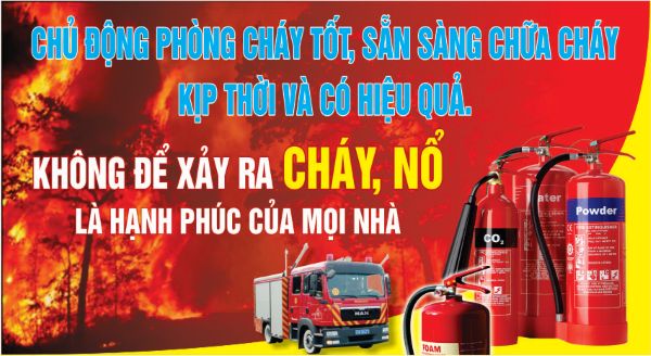 Băng Rôn Phòng Cháy Chữa Cháy Theo Quy Chuẩn 