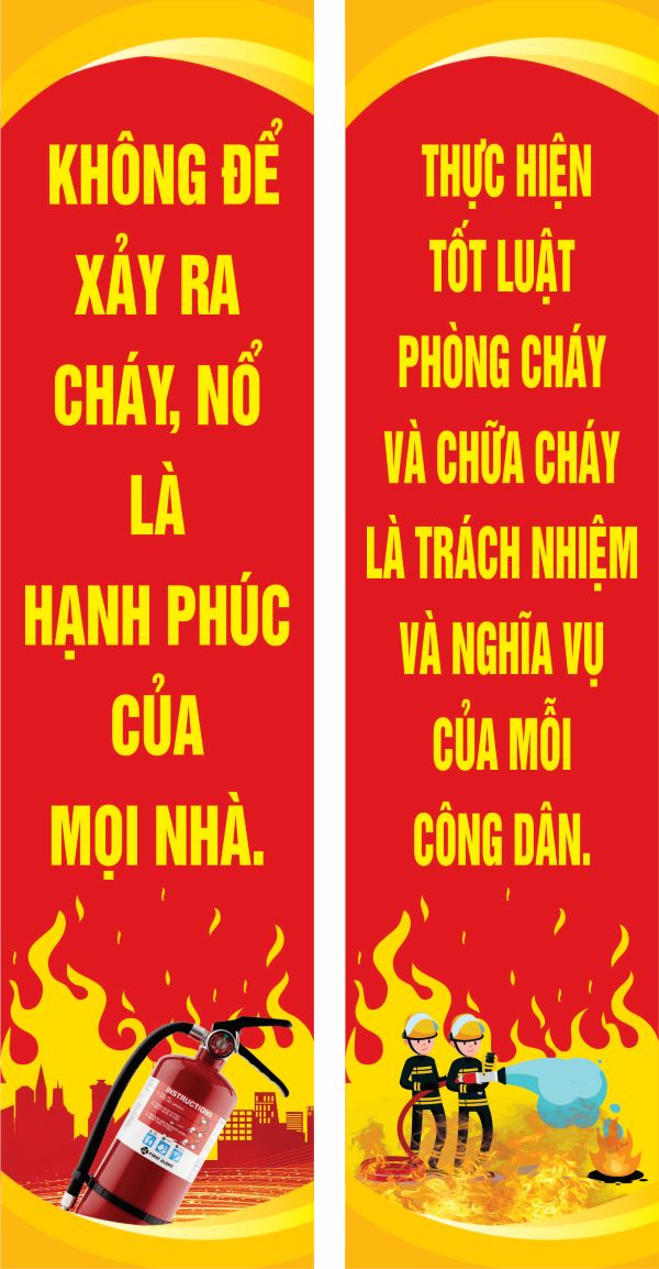 Hình Ảnh Băng Rôn PCCC Sắc Nét, Dễ Nhớ 