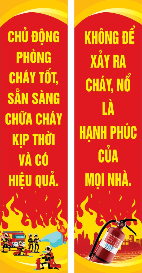 Băng Rôn Truyền Thông Phòng Cháy Hiệu Quả 