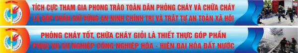 Băng Rôn Cảnh Báo PCCC Cho Doanh Nghiệp 