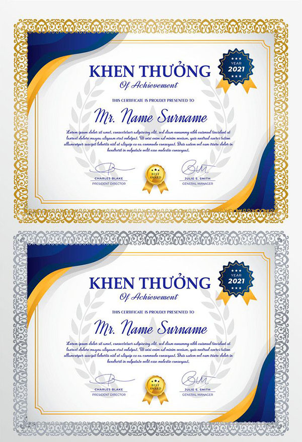 Tải Bảng Trao Giải Thưởng Vector Miễn Phí 