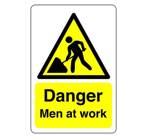 Biển Báo Công Trường Đang Thi Công Vector Miễn Phí