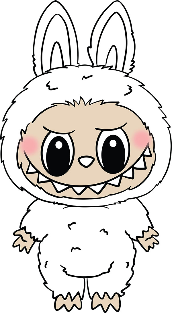 Bộ Sưu Tập Labubu Vector Siêu Dễ Thương