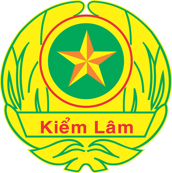 Logo Kiểm Lâm Đơn Giản – Dễ Nhận Diện 