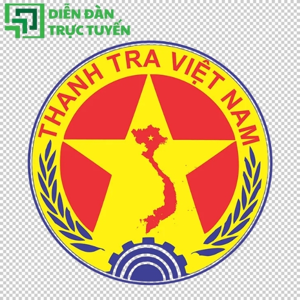Logo Thanh Tra Việt Nam tách nền