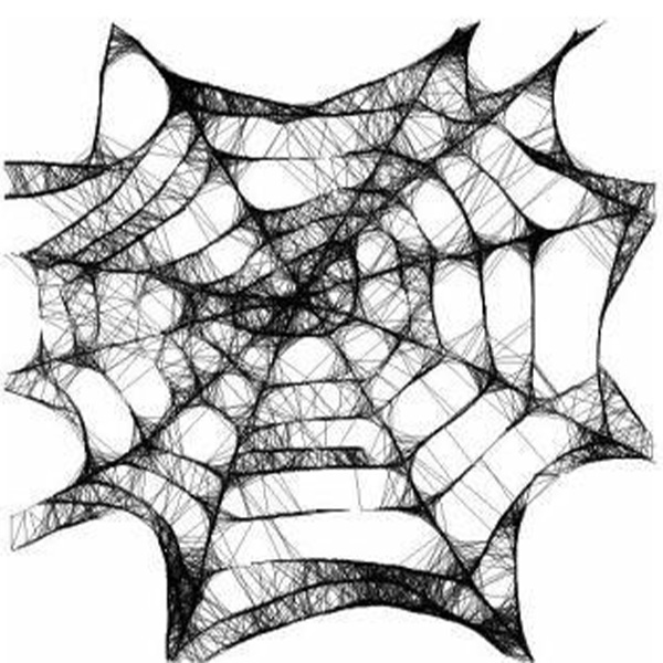 Vector Mạng Nhện Hóa Trang Halloween 